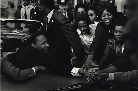 Leonard Freed, ‘The Return of Martin Luther King Jr. After Receiving Nobel Peace Prize, Baltimore, Maryland’, 1964