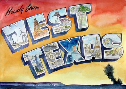 Scott Winterrowd, ‘Howdy from West Texas’, 2016