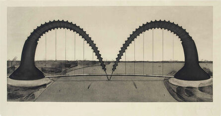Claes Oldenburg, ‘Screwarch Bridge’, 1980