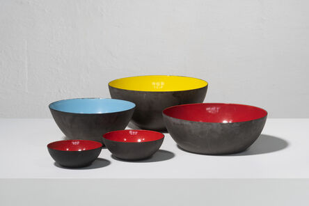 Herbert Krenchel, ‘Set of "Krenit" bowls ’, 1953