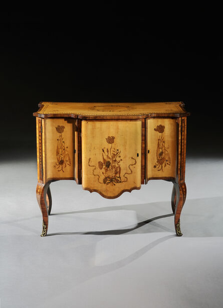 Unknown, ‘A FINE GEORGE III PERIOD MARQUETRY COMMODE’, ca. 1770