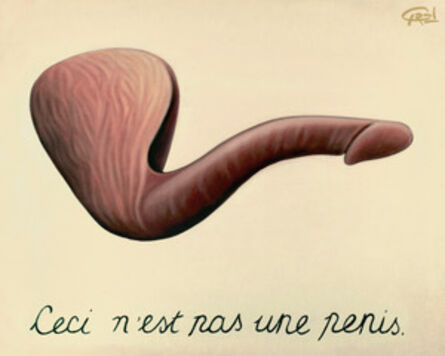 Bri Cirel, ‘"Magritte Dick"’, 2018