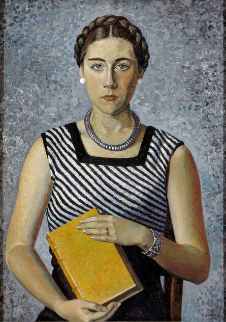 Gino Severini, ‘Portrait of Mrs. Severini’, 1934