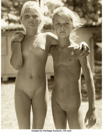 Jock Sturges, ‘Sasha and Bettina, Montalivet, France’, 1989