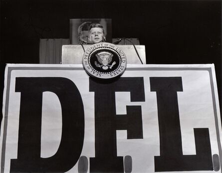 Jerome Liebling, ‘President John F. Kennedy at Democratic Farmer Labor Party Bean Feed, State Fairgrounds, St. Paul, Minnesota’, 1962