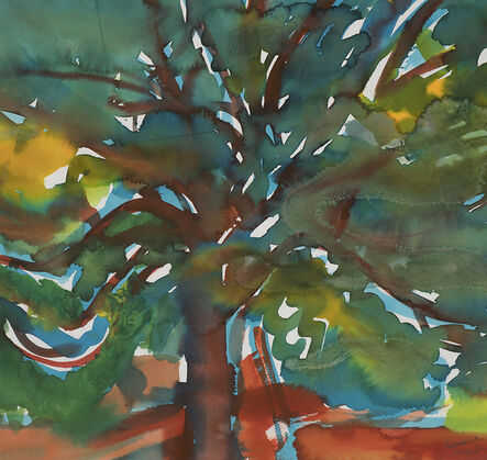 Romare Bearden, ‘Island Plum Tree’, ca. 1977
