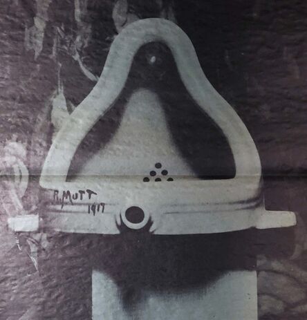 Marcel Duchamp, ‘Fountain poster’, 1987