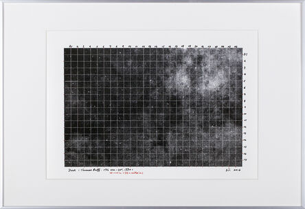 Ni Youyu 倪有鱼, ‘Dust  Sketch (Thomas Ruff：18h 42m-75°)’, 2015