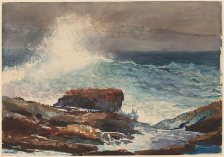 Winslow Homer, ‘Incoming Tide, Scarboro, Maine’, 1883