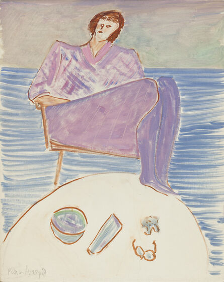 Milton Avery, ‘Lavender Girl’, 1963