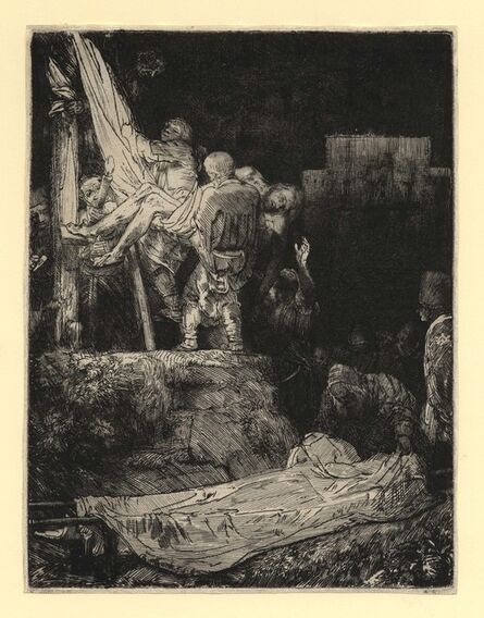 Rembrandt van Rijn, ‘The Descent from the Cross by Torchlight’, 1654