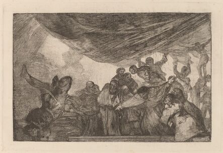 Francisco de Goya, ‘Disparate claro (Clear Folly)’, in or after 1816