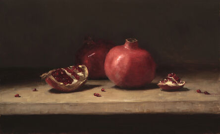 Sarah Lamb, ‘Pomegranates on a Table’, 2015