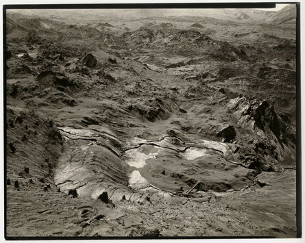 Emmet Gowin, ‘Toutle River Valley, Mount Saint Helens, July 28, 1980’, 1980