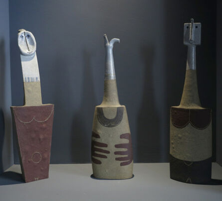 Bruno Gambone, ‘3 Sculptures, Female’, ca. 1990