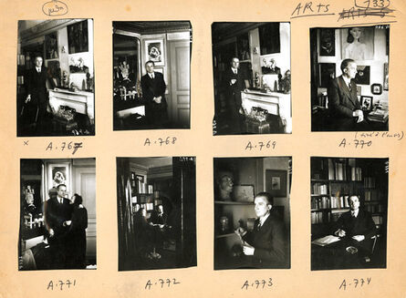 Brassaï, ‘Paul and Nuesch Eluard in Their Apartment’, 1944/1960c