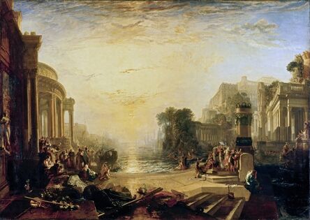 J. M. W. Turner, ‘The Decline of the Carthaginian Empire’, exhibited 1817