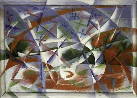 Giacomo Balla, ‘Abstract Speed + Sound (Velocità astratta + rumore)’, 1913-1914