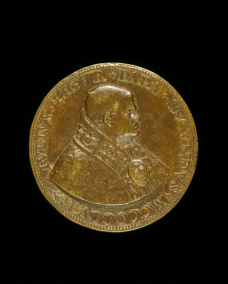 Caradosso Foppa, ‘Julius II (Giuliano della Rovere, 1443-1513), Pope 1503 [obverse]’, 1506