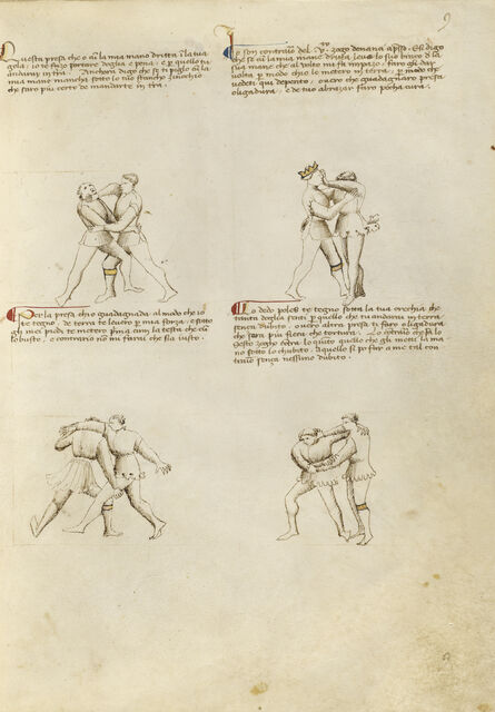 Fiore Furlan dei Liberi da Premariacco, ‘Unarmed Combat’, 1410