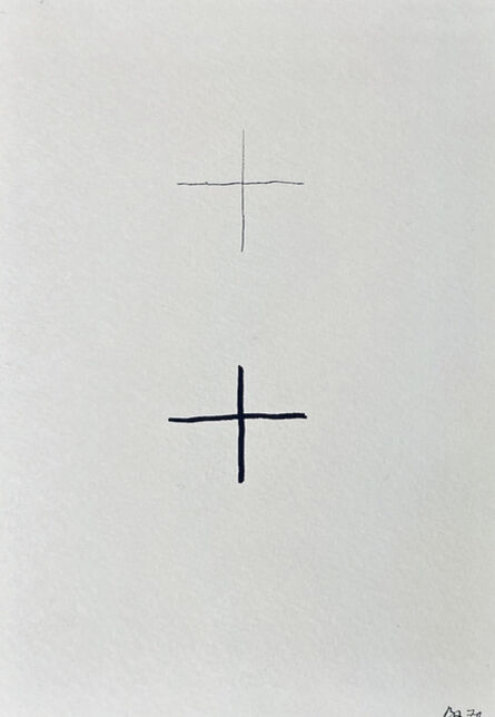 Vladimir Andreenkov, ‘Two Crosses’, 1970