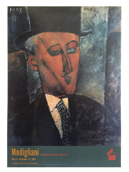 Amedeo Modigliani, ‘Amedeo Modigliani Jewish Musuem, New York Original Lithographic Musuem Exhibition Poster’, 2004