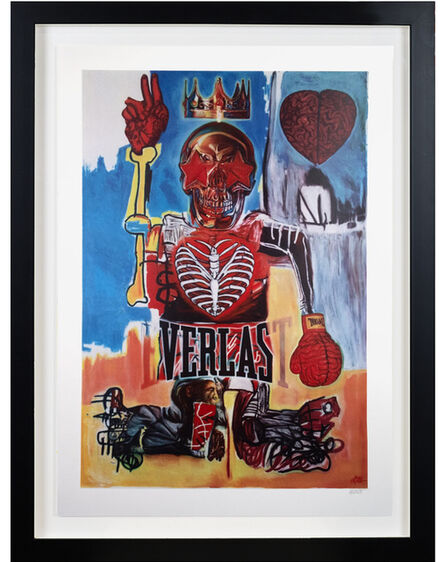 Ron English, ‘Basquiat Boxer Everlast’, 2021