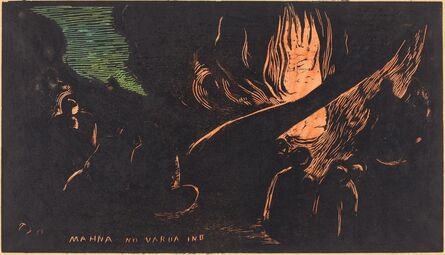 Paul Gauguin, ‘Mahna no Varua Ino (The Devil Speaks)’, 1894/1895