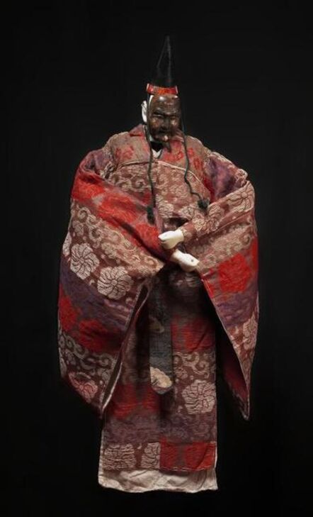 ‘Okina marionette with mask’, Early 20th century