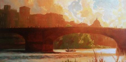 Christopher Clark, ‘Florence, Italy - The Arno River at Sunset’, 2020