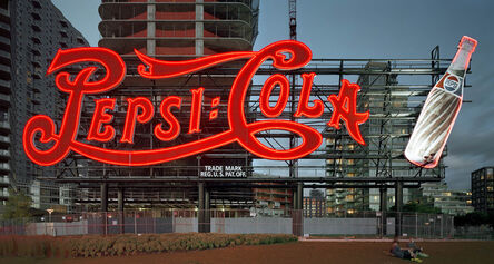 David Leventi, ‘Pepsi-Cola Sign, Gantry Plaza State Park, Long Island City, New York’, 2013