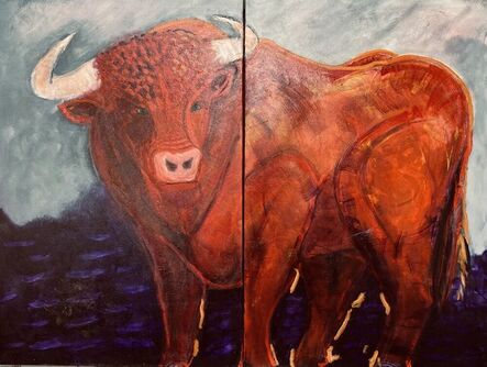 Frank Capezzera, ‘Red Bull, diptych’, 2021