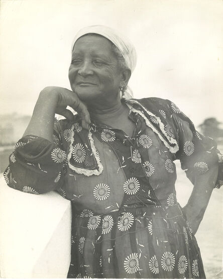 Leo Matiz, ‘Vendedora de pescado [Fish vendor]. Cartagena, Colombia’, 1950's