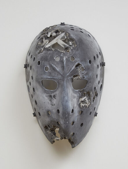Daniel Arsham, ‘Volcanic Ash and Selenite Hockey Mask’, 2016