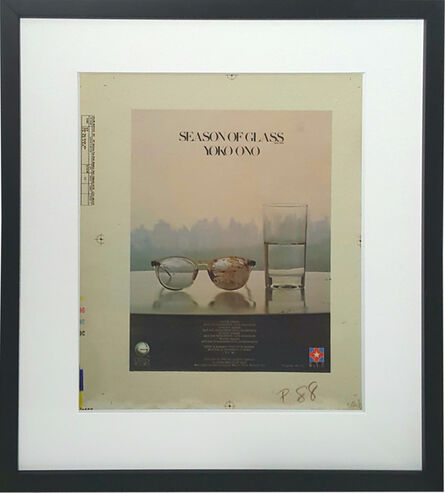 Yoko Ono, ‘'Season of Glass' Billboard Ad Paste-Up’, 1981