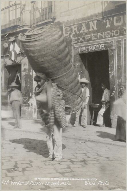 CHARLES BETTS WAITE, ‘Vender of Petates or Rush Mats, Mexico’, 1905