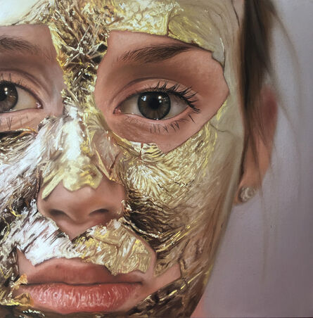 Oliver Jones, ‘Gold Leaf Face Mask’, 2016
