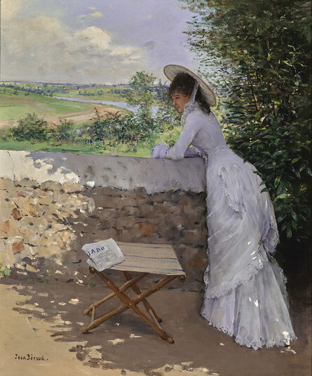 Jean Béraud, ‘Un Figaro de rêve’, ca. 1875