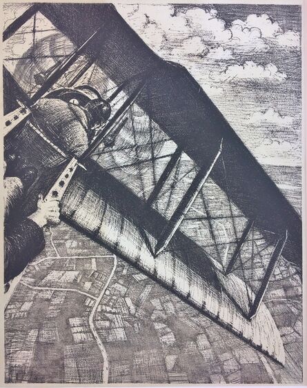 Christopher Richard Wynne Nevinson, ‘Banking at 4000 Feet’, 1917