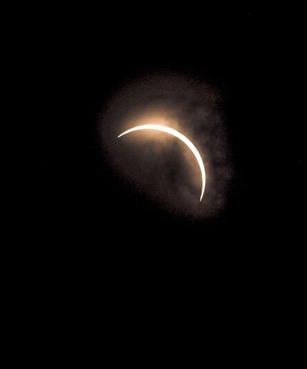 Kate Breakey, ‘Solar Eclipse, 3rd contact, Nebraska, August 21 [Ref. #11] ’, 2017