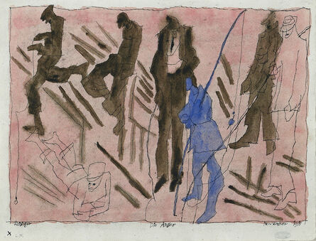 Lyonel Feininger, ‘Die Angler (The Anglers)’, 1915