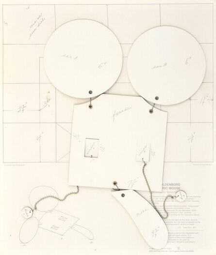 Claes Oldenburg, ‘Geometric Mouse: Scale D’, 1971