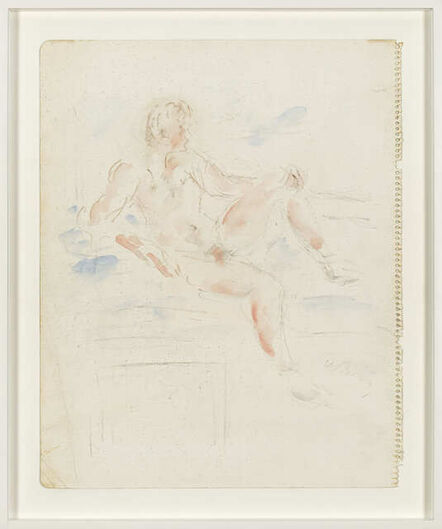 Filippo De Pisis, ‘Nudo maschile’, 1938-1939
