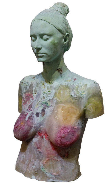Maria Kulikovska, ‘Green Bust ’, 2019