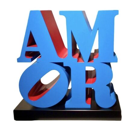 Robert Indiana, ‘AMOR, Blue Red’, 2000