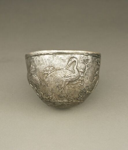 ‘Bowl with Cranes’,  about 25 -1 B.C.