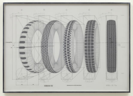 Richard Hamilton, ‘Five Tyres Remoulded’, 1971