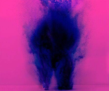 Yee Wong, ‘Exploding Powder Movement: Blue and Pink’, 2020