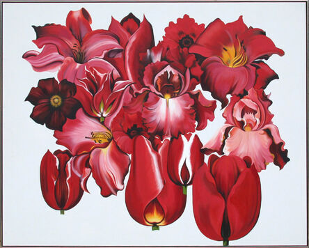 Lowell Nesbitt, ‘Island of Red Flowers’, 1979
