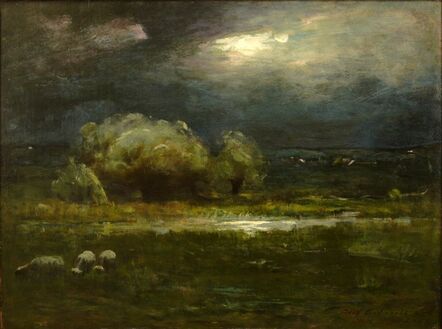 Charles Melville Dewey, ‘Moonlight Nocturne’, ca. 1905